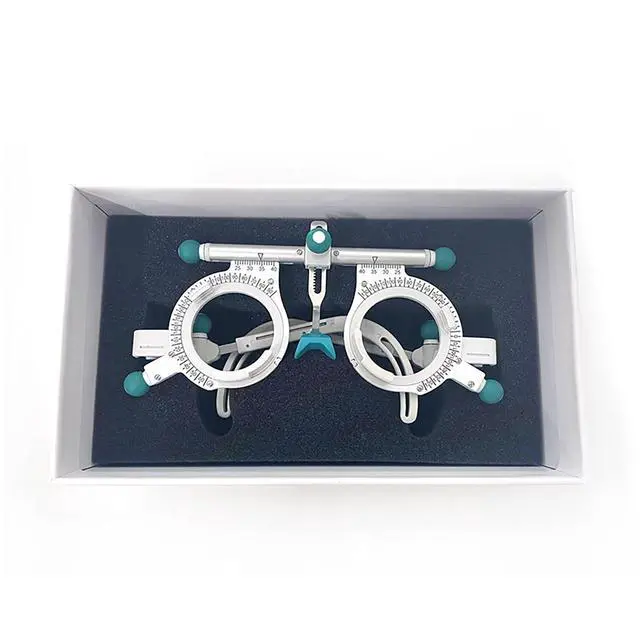 Alt view image 6 of 6 - AMUREKE Universal Optical Trial Frame,Adjustable Optical Trial Lens Frame PD 48-80Mm,Eye Test Glasses Optometry Lens Frame for Test Optician