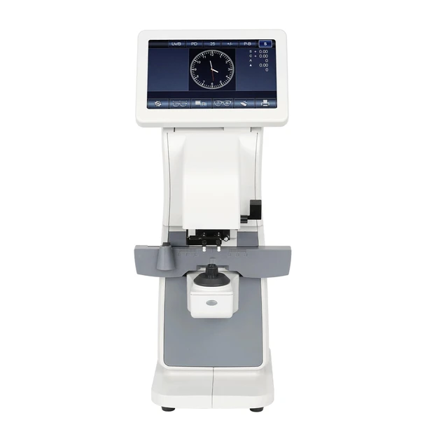 Alt view image 3 of 5 - AMUREKE, Professional Digital Lensmeter, Auto Focimeter, High Precision Eyeglass Lens Analyzer, for Opticians Clinics Optical Labs, UV/PD Measurement, Auto Recognition, LM260 White, 110V