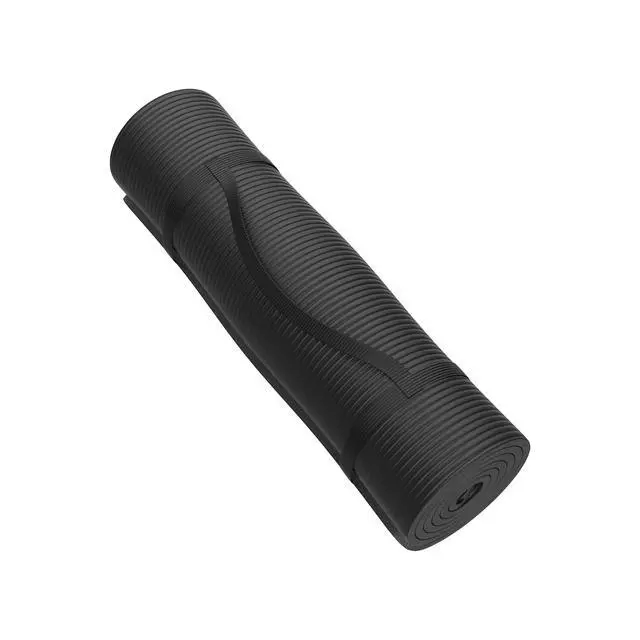Alt view image 6 of 7 - Foam Sleeping Pad - Lightweight 0.5-Inch Mat for Camping, Cots, Tents, Backpacking, and Yoga - Non-Slip and Waterproof with Handle by (Black)