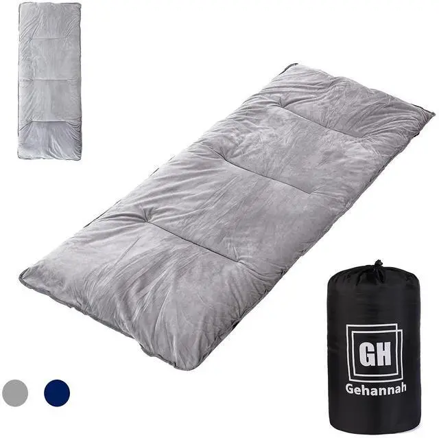 Main image of Thick Camping Sleeping Pad, Soft Comfortable Microfiber Camping Cot Pads for Adults, Lightweight Foldable Sleeping mats for Traveling Hiking Backpacking Traveling Grey Large