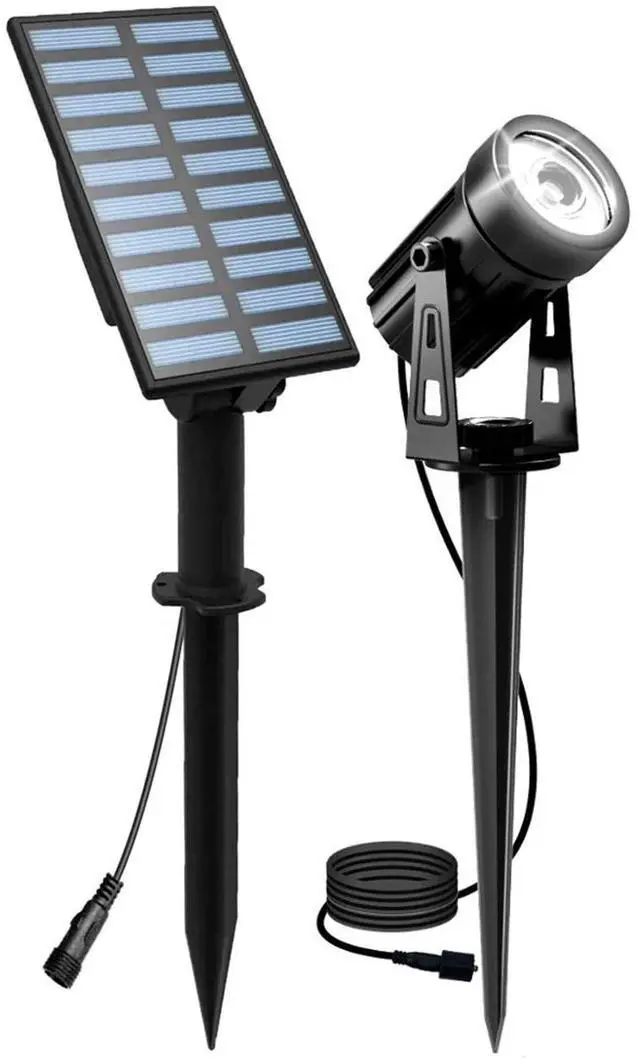 Main image of Solar Spotlights, Outdoor LED Solar Lights, Waterproof Auto ON/Off Solar Wall Lights for Garden,Driveway, Pathway, Pool Area(White)