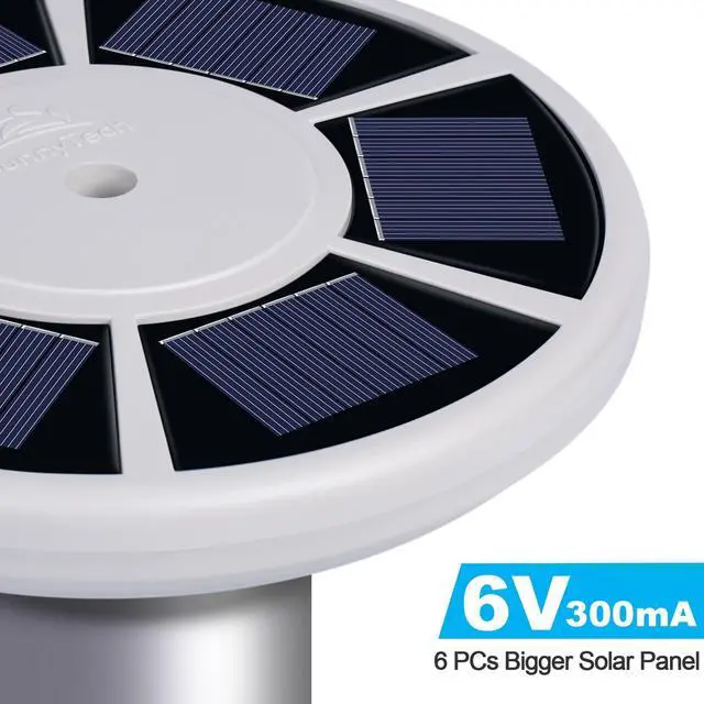 Alt view image 2 of 7 - Solar Power Flag Pole Flagpole Light Auto Active Green Energy Factory Direct Supply