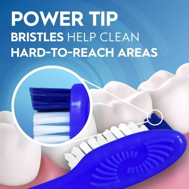 Alt view image 4 of 7 - Toothbrush Dual Clean, Medium, 6 Count