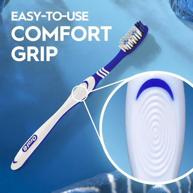 Alt view image 6 of 7 - Toothbrush Dual Clean, Medium, 6 Count