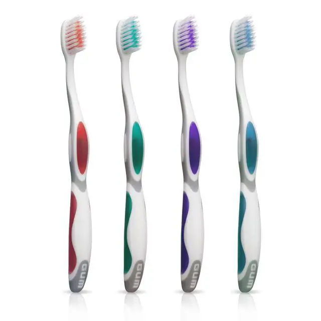 Alt view image 5 of 6 - Summit+ Soft Toothbrush, 505ECM12, Compact Head, Soft Bristles, Professional Sample, 1 Count(Pack of 12)