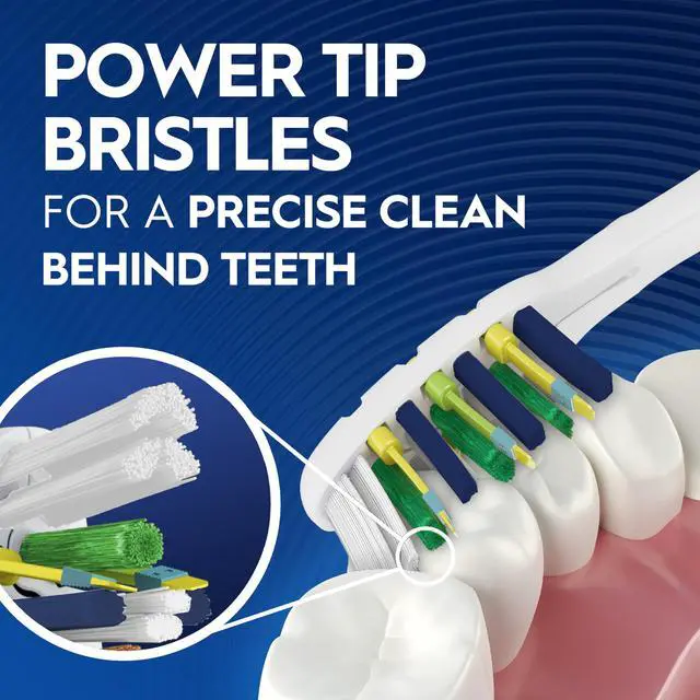 Alt view image 4 of 7 - Toothbrush, Vibrating Plaque Remover Pulsar, Vibrating Battery Toothbrush, Soft, 4 Count