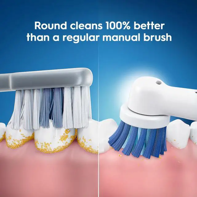 Alt view image 3 of 7 - Sensitive Gum Care Electric Toothbrush Replacement Brush Heads Refill, 3 Count