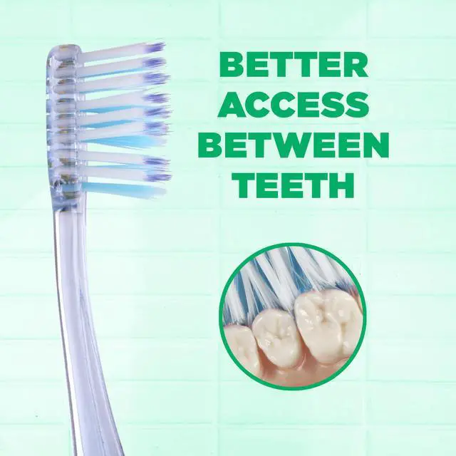 Alt view image 4 of 7 - Technique Deep Clean Toothbrush - Compact Head - Soft Toothbrushes for Adults with Sensitive Soft Bristles, 3 Count
