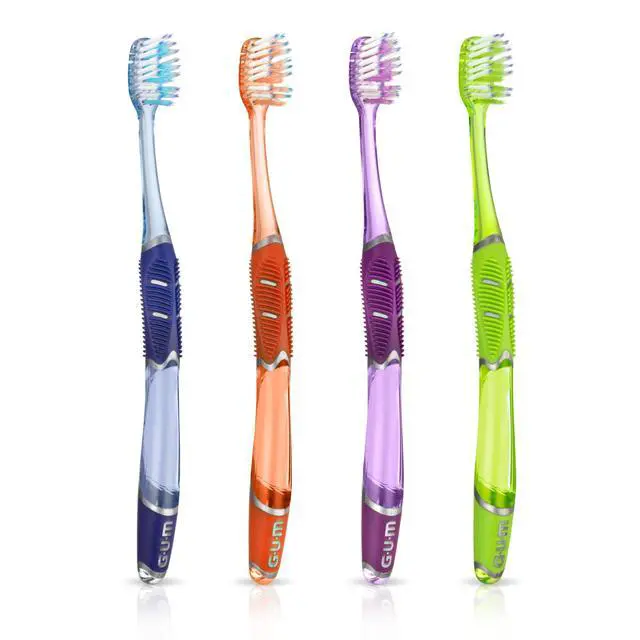 Alt view image 6 of 7 - Technique Deep Clean Toothbrush - Compact Head - Soft Toothbrushes for Adults with Sensitive Soft Bristles, 3 Count
