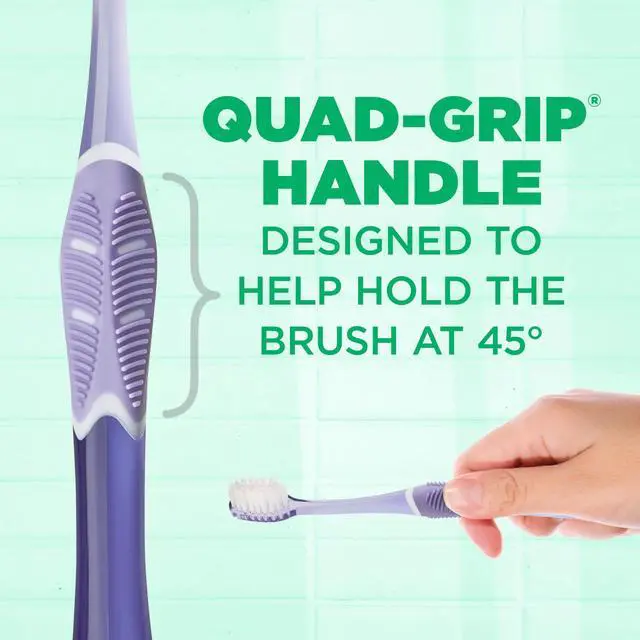 Alt view image 5 of 7 - Sensitive Clean Technique Toothbrush for Adults with Ultra-Soft, Ultra-Fine Tapered Bristles for Deeper Reach and Sensitive, Compact Head, 1 Count (Pack of 6)