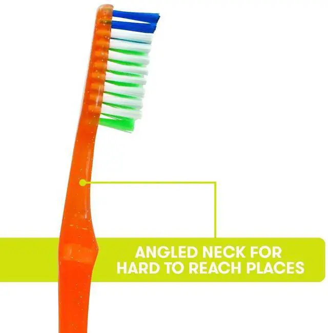 Alt view image 6 of 6 - Crystal Clean Toothbrush, Firm Bristles, 1 Count, Pack of 6