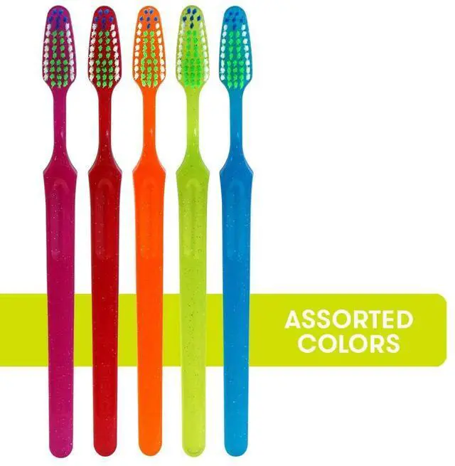 Alt view image 3 of 6 - Crystal Clean Toothbrush, Firm Bristles, 1 Count, Pack of 6