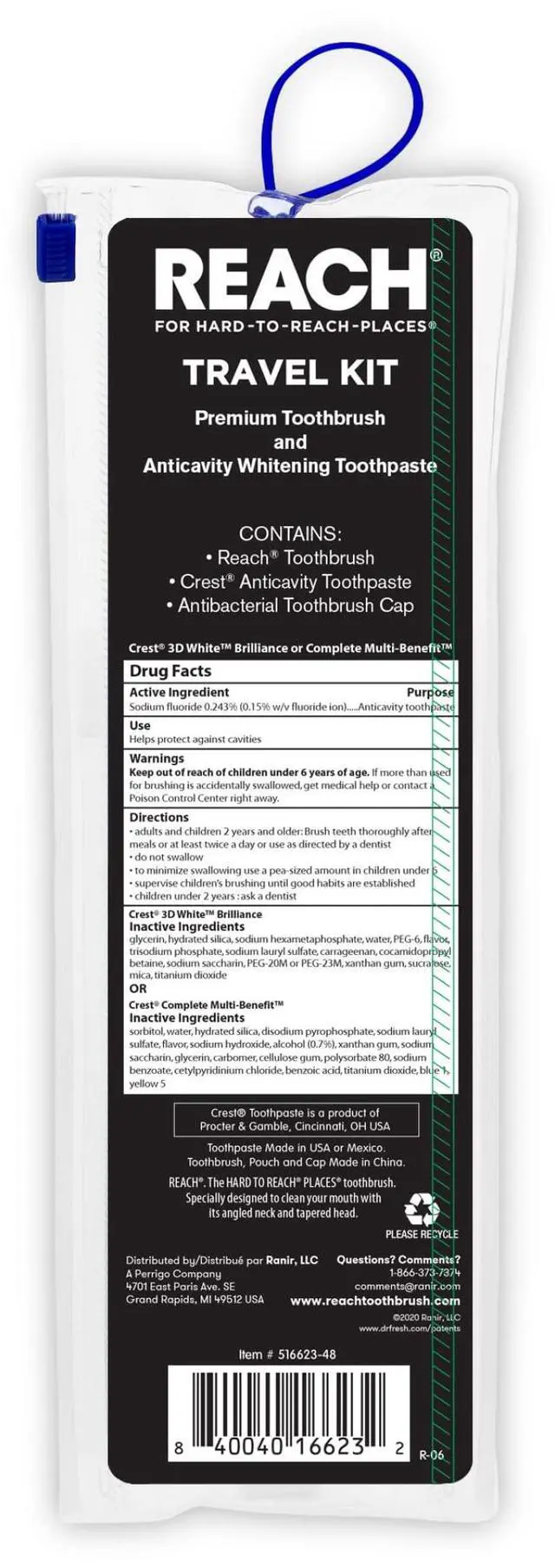 Alt view image 2 of 5 - Toothbrush Travel Kit, Soft Bristles | Multi-Angled | Pack of 3 | TSA-Friendly | Portable