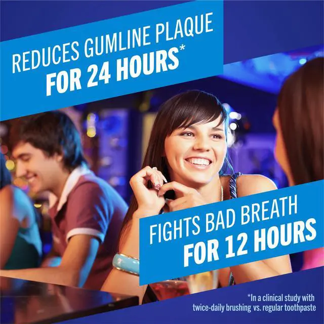 Alt view image 3 of 7 - Healthy Gums Toothpaste, Fights Bad Breath for 12 Hours, with Stannous Fluoride for Anticavity & Gingivitis Protection, Clean Mint, 4 Oz, 2-Pack