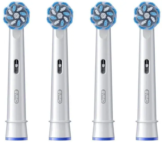 Alt view image 2 of 7 - Pro Sensitive Clean Replacement Toothbrush Heads Pack of 4