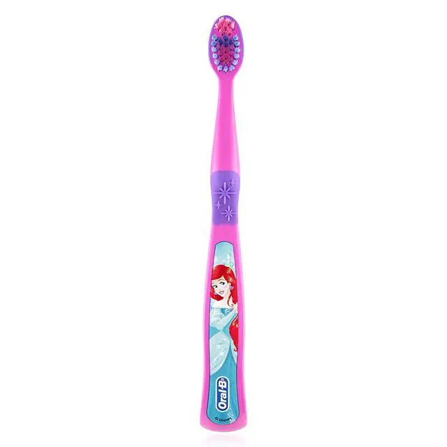Alt view image 3 of 7 - New Princess Toothbrush for Little Girls, Children 3+, Extra Soft, Characters Vary - Pack of 6 (Characters Vary)