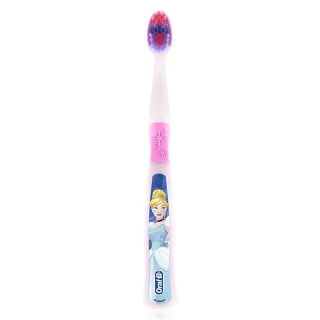 Alt view image 5 of 7 - New Princess Toothbrush for Little Girls, Children 3+, Extra Soft, Characters Vary - Pack of 6 (Characters Vary)