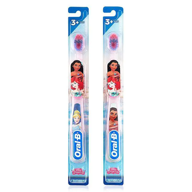 Alt view image 7 of 7 - New Princess Toothbrush for Little Girls, Children 3+, Extra Soft, Characters Vary - Pack of 6 (Characters Vary)