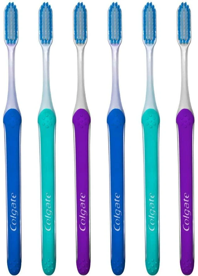 Alt view image 2 of 6 - Slimsoft Toothbrush, Pack of 6