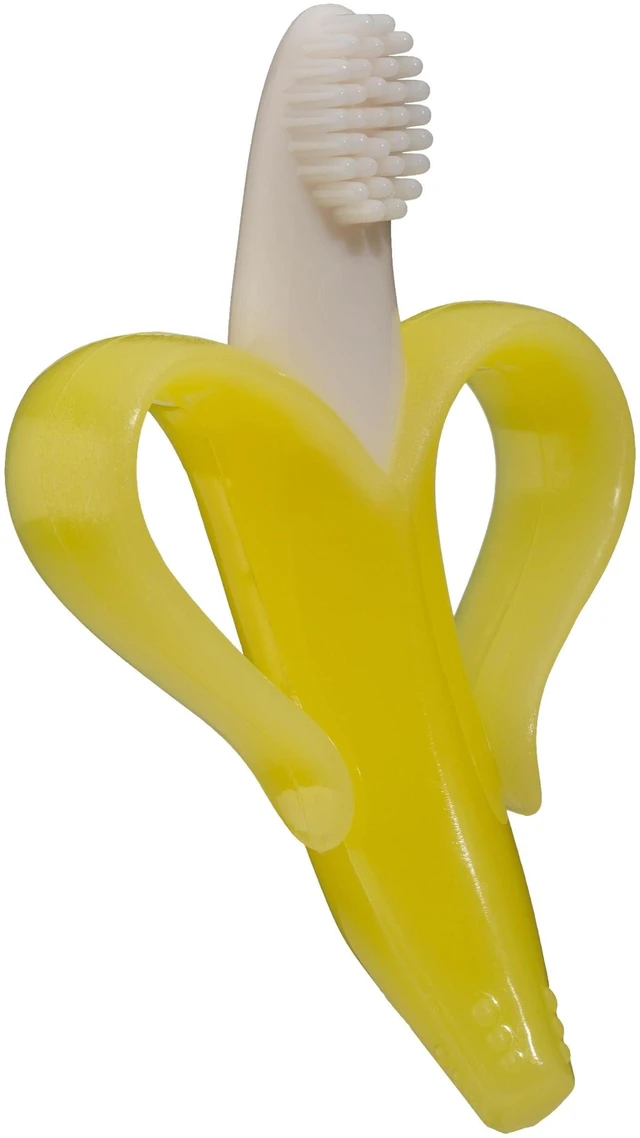 Alt view image 3 of 7 - The Original, Banana Brush, Made in USA, Toddler Toothbrush, Family-Owned Business