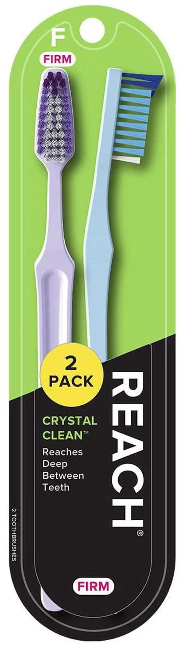 Alt view image 2 of 4 - Crystal Clean Firm Adult Toothbrush, 1 ea - Colors May Vary (Pack of 6)