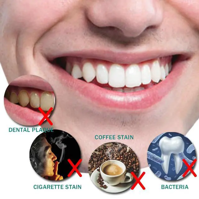 Alt view image 5 of 7 - Large Long Head Toothbrush, 4-Pack, Upgraded Hard & Firm Charcoal Bristles, Whitening Teeth, Removing Plaque, Brace, Cigarette, Coffee and Other Stains, Suitable for Daily Oral Care.