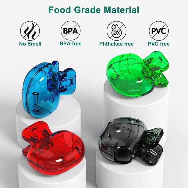 Alt view image 2 of 6 - Toothbrush Head Cover Cap: Toothbrush Protector Brush Pod Case Protective Plastic Clip Bathroom Cool Stuff for Household Travel