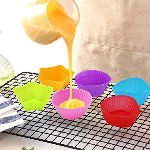 Alt view image 2 of 7 - 108 PCS Silicone Bento Box Dividers Kit, Bento Box Accessories, 90pcs Food Picks and 18pcs Silicone Cupcake Liners for Bento, Snacks, Cupcakes, Party, Picnic