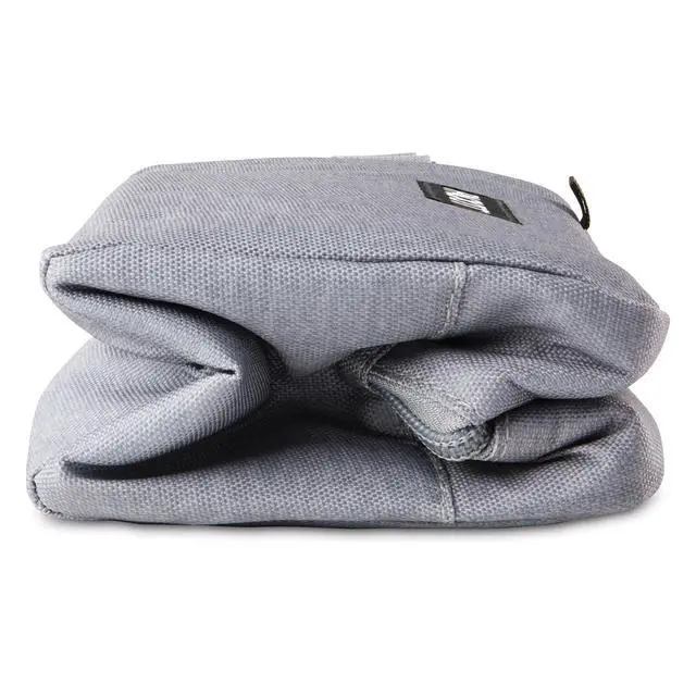 Alt view image 5 of 7 - Freezable Snack Box, Gray Fog, Built with EcoFreeze Technology, Collapsible, Reusable, Zip Closure with Buckle Handle, Designed For Work Snacks, Fresh Snacks On the Go, Adults, and All Ages