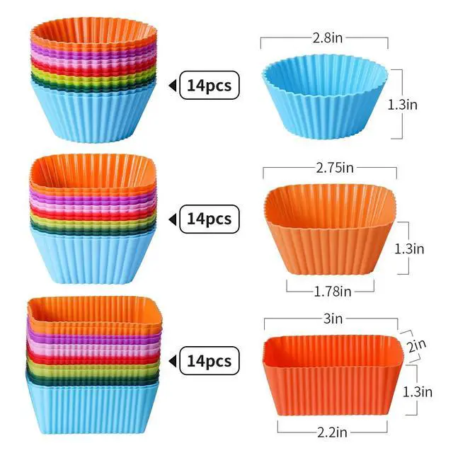 Alt view image 4 of 7 - Silicone Lunch Bento Box, 52 Pack Bento Lunch Box Bundle Dividers with Food Picks Lunch Accessories, Durable, Reusable, BPA-Free, Freezer and Dishwasher Safe