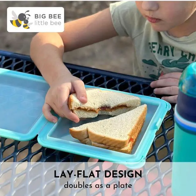 Alt view image 3 of 7 - SoftShell Reusable Silicone Food Storage Container - Clamshell Snap-Close Design, No Lost Lids, Easy to Clean, Compact for Travel, Meal Prep, Microwave Freezer and Dishwasher Safe