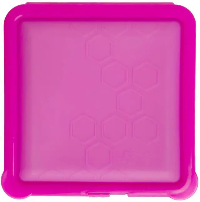 Main image of SoftShell Reusable Silicone Food Storage Container - Clamshell Snap-Close Design, No Lost Lids, Easy to Clean, Compact for Travel, Meal Prep, Microwave Freezer and Dishwasher Safe