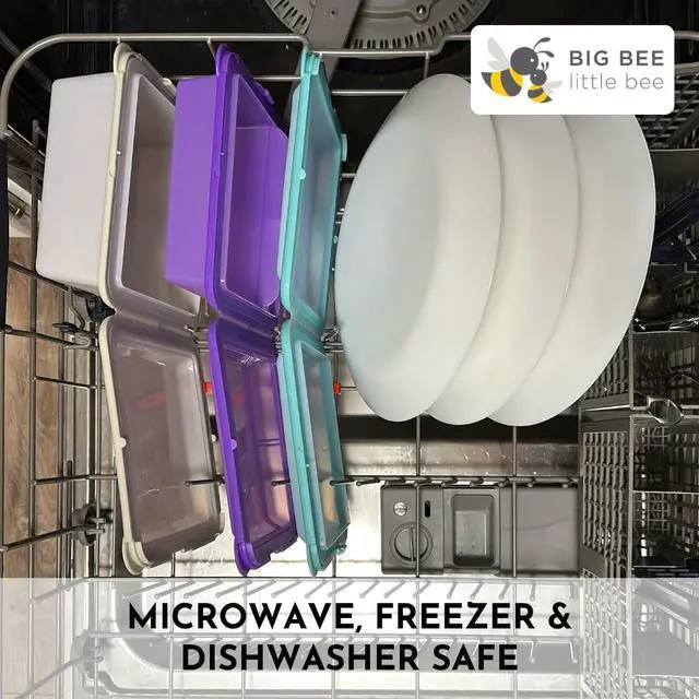 Alt view image 5 of 7 - SoftShell Reusable Silicone Food Storage Container - Clamshell Snap-Close Design, No Lost Lids, Easy to Clean, Compact for Travel, Meal Prep, Microwave Freezer and Dishwasher Safe