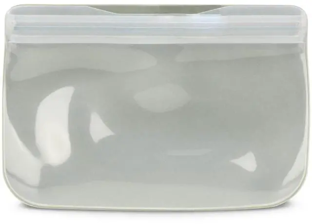 Alt view image 5 of 7 - Porter Silicone Reusable Storage Bag, Sandwich (10oz Flat), Sage, Food Storage Container, Microwave and Dishwasher Safe, Easy Cleaning
