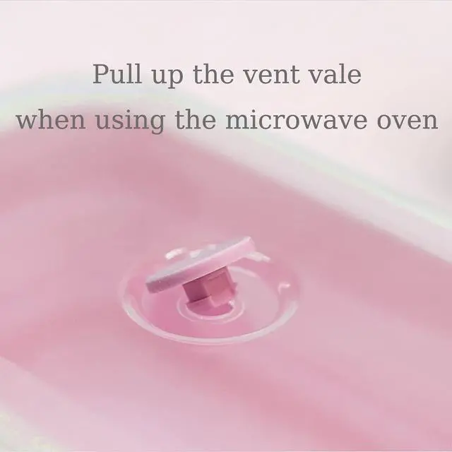 Alt view image 3 of 6 - Set of 3 Collapsible Silicone Food Storage Container, Leftover Meal box For Kitchen, Bento Lunch Boxes, BPA Free, Microwave, Dishwasher and Freezer Safe, Foldable Thin box Design (Pink)