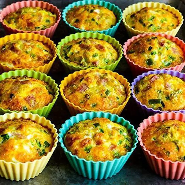 Alt view image 4 of 7 - Silicone Baking Cups Muffin Cupcakes Liners Molds Sets in Storage Container Silicone Lunch Box Dividers Bento Box Accessories -36 Pack