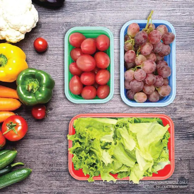 Alt view image 4 of 7 - - Collapsible Silicone Food Storage Containers with Lids, Set of 4, BPA-Free, Airtight, Space-Saving Meal Prep & Lunch Box, Microwavable, Freezer & Dishwasher Safe, Camping & Travel