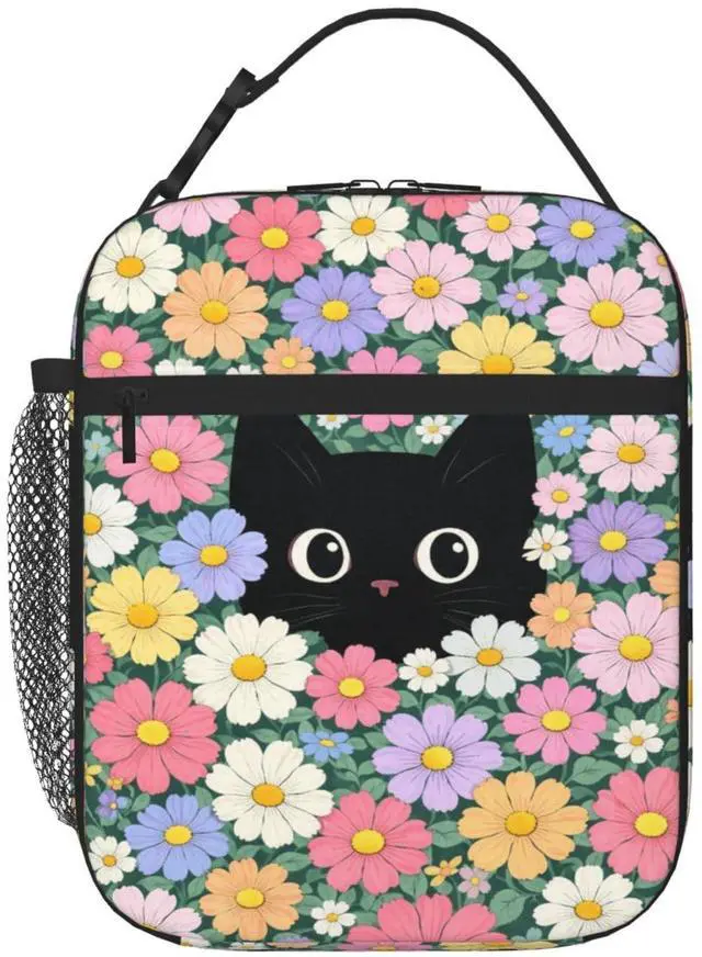 Main image of Lunch Bag Insulated Reusable Lunch Box Portable Lunch Bag with Detachable Handle For Men Women Work Travel Picnic