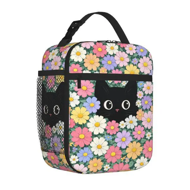 Alt view image 2 of 7 - Lunch Bag Insulated Reusable Lunch Box Portable Lunch Bag with Detachable Handle For Men Women Work Travel Picnic