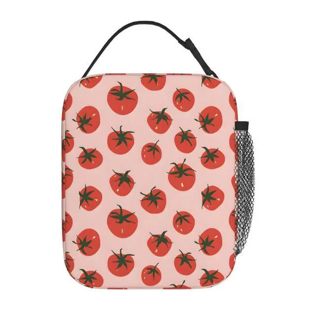 Alt view image 3 of 6 - Tomato Lunch Box for Women Men, Insulated Lunch Box, Reusable Lunch Bag for Office, Work, Picnic, Travel