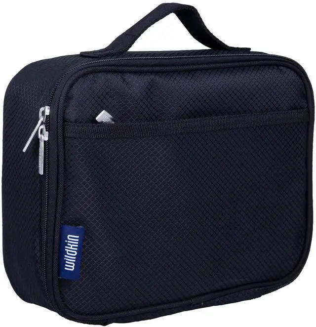 Main image of Kids Insulated Lunch Box, Rip-Stop Black
