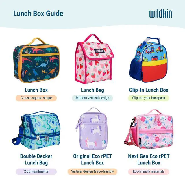 Alt view image 7 of 7 - Kids Insulated Lunch Box, Rip-Stop Black