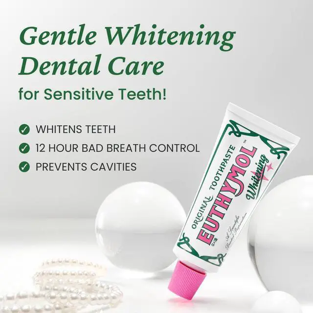 Alt view image 5 of 7 - Whitening Toothpaste (3.7fl oz) - Stain Removal in 2 Weeks, Long-Lasting Freshness for Sensitive Gum & Teeth. Bad Breath, Cavity Prevention. Recyclable Aluminum Tube