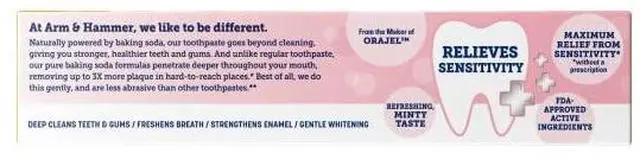 Alt view image 5 of 5 - Sensitive Teeth & Gums Toothpaste 4.5 oz (Pack of 2)