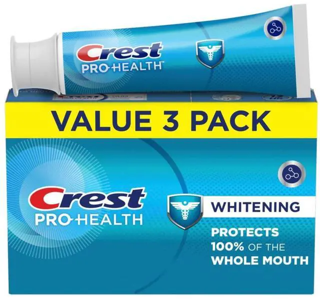 Main image of Base Pro-Health Whitening Toothpaste (4.3oz) Triple Pack, Teeth Whitening