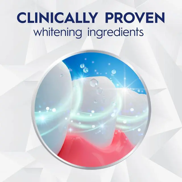Alt view image 4 of 7 - 3D White Brilliance Blast Teeth Whitening Toothpaste, 4.6 oz, Anticavity Fluoride Toothpaste, 100% More Surface Stain Removal, 24 Hour Active Stain Prevention