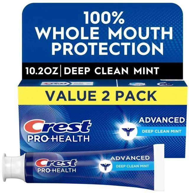 Alt view image 6 of 7 - Pro-Health Advanced Deep Clean Mint Toothpaste, 2 Count (Pack of 1)