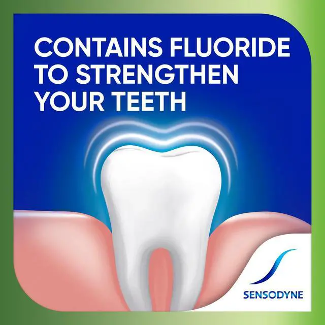 Alt view image 6 of 7 - Fresh Mint Sensitive Toothpaste, ADA Accepted Toothpaste for Cavity Prevention and Sensitive Teeth Treatment - 4 Ounces (Pack of 2)