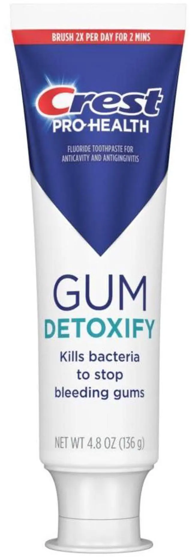 Main image of Pro-Health Gum Detoxify Deep Clean Toothpaste 4.8 oz - Anticavity, Antibacterial Flouride Toothpaste, Clinically Proven, Gum and Enamel Protection, Plaque Control