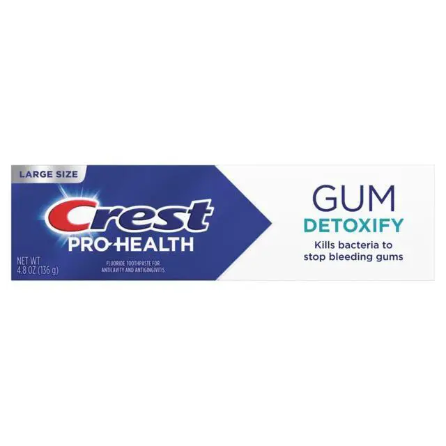 Alt view image 7 of 7 - Pro-Health Gum Detoxify Deep Clean Toothpaste 4.8 oz - Anticavity, Antibacterial Flouride Toothpaste, Clinically Proven, Gum and Enamel Protection, Plaque Control